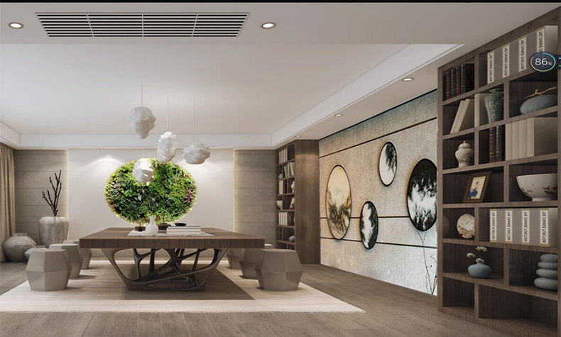 佛山市雅居樂&middot;江畔明珠現(xiàn)代簡約風(fēng)格別墅裝修案例