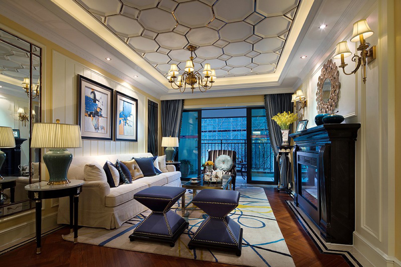 佛山裝修公司歐式田園風(fēng)格室內(nèi)裝修效果圖-客廳 佛山裝修公司歐式田園風(fēng)格室內(nèi)裝修效果圖-客廳