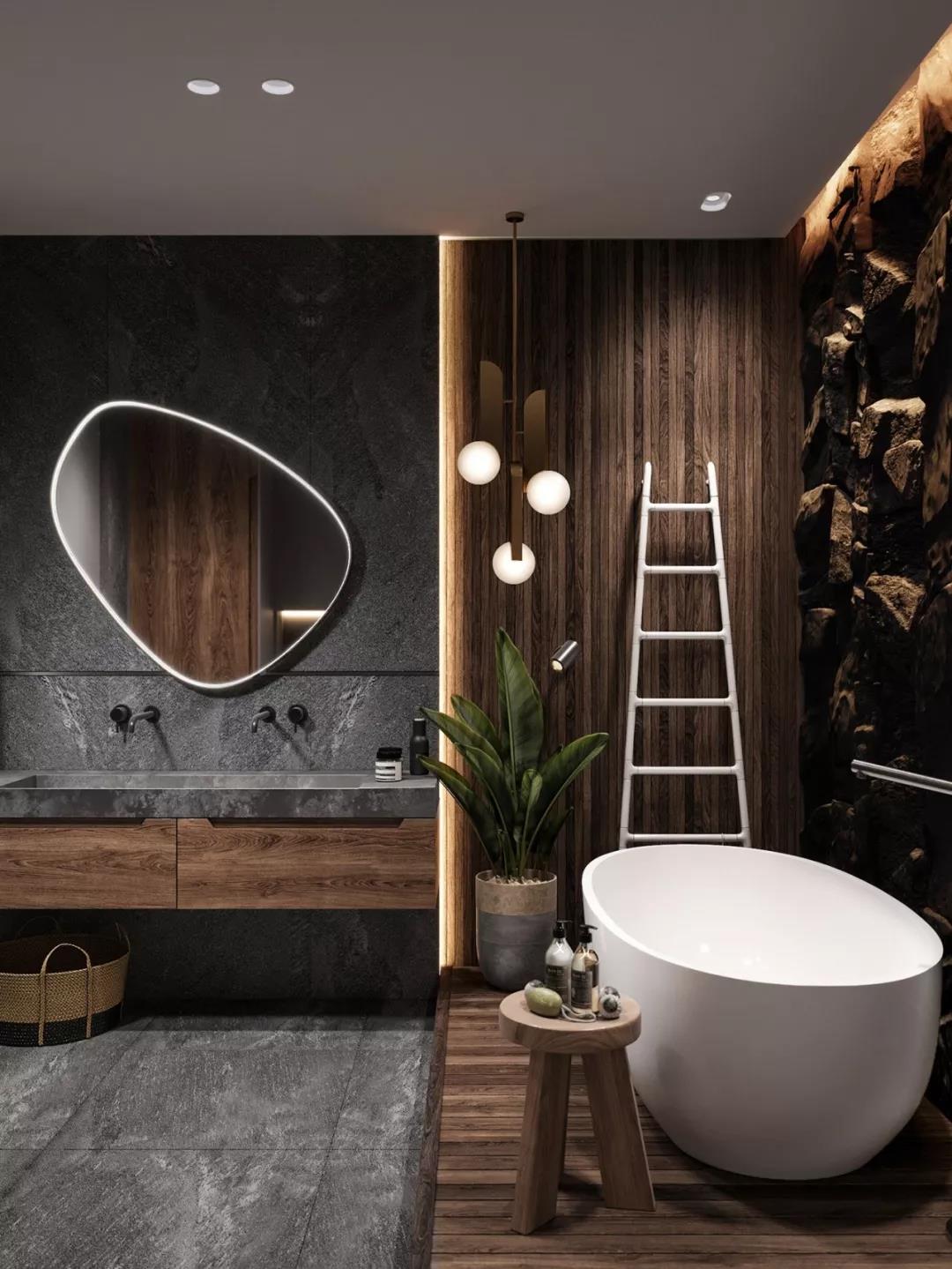 高級灰+原木色現(xiàn)代風(fēng)格室內(nèi)裝修設(shè)計(jì)效果圖-萬達(dá)華府四居140平米-衛(wèi)生間 高級灰+原木色現(xiàn)代風(fēng)格室內(nèi)裝修設(shè)計(jì)效果圖-萬達(dá)華府四居140平米-衛(wèi)生間