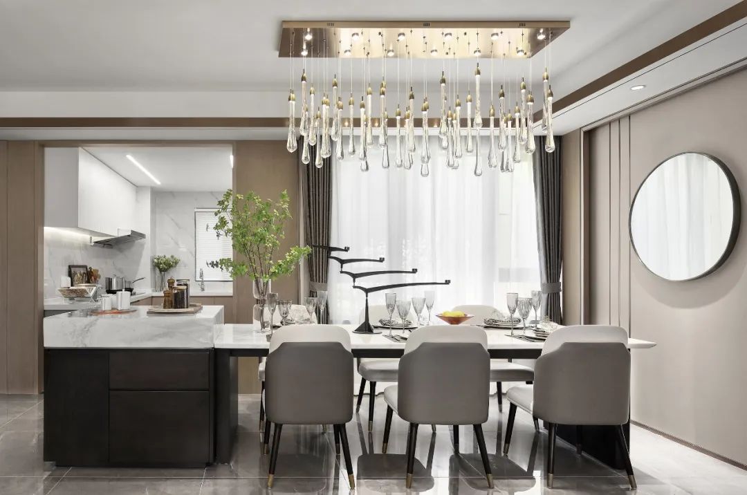 現(xiàn)代簡歐風(fēng)格家裝設(shè)計(jì)室內(nèi)裝修效果圖-餐廳 現(xiàn)代簡歐風(fēng)格家裝設(shè)計(jì)室內(nèi)裝修效果圖-餐廳