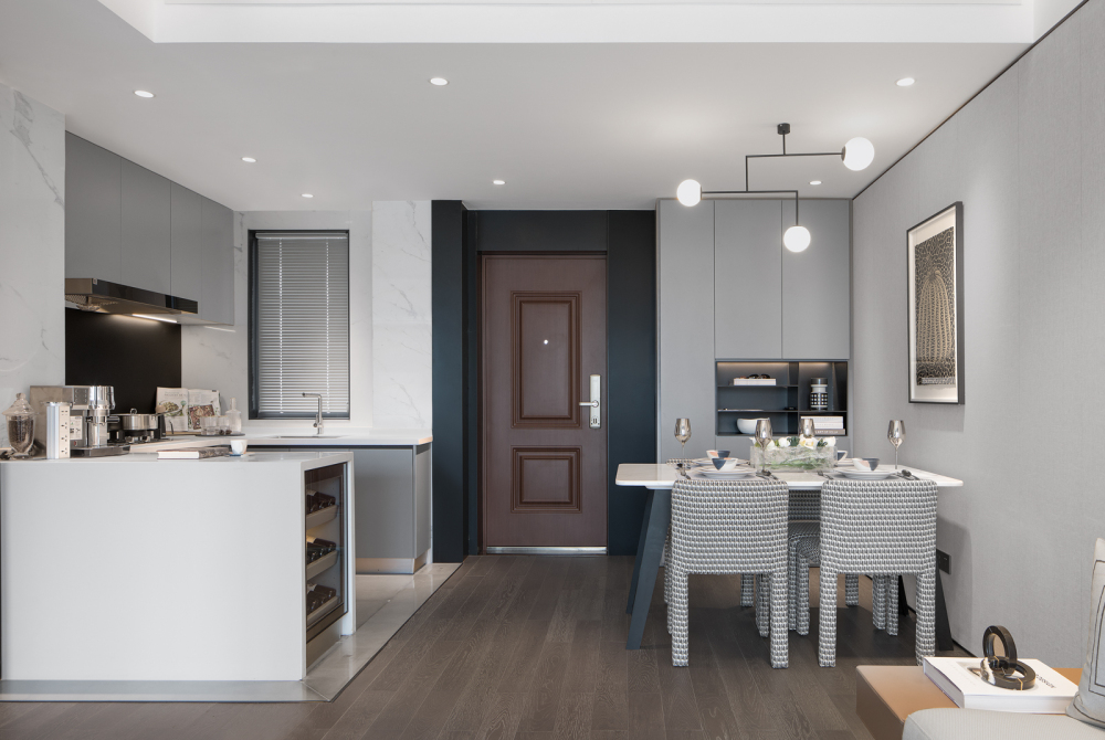 現(xiàn)代前衛(wèi)風(fēng)格室內(nèi)家裝案例效果圖-玄關(guān) 現(xiàn)代前衛(wèi)風(fēng)格室內(nèi)家裝案例效果圖-玄關(guān)