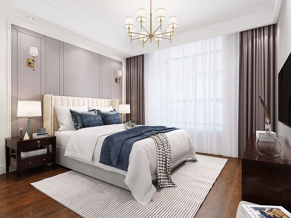 臺州市碧湖山莊現(xiàn)代簡約風(fēng)格二居室裝修案例