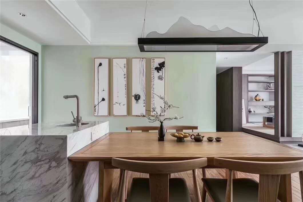 星海岸三居126平米現(xiàn)代簡(jiǎn)約風(fēng)格裝修案例-餐廳 星海岸三居126平米現(xiàn)代簡(jiǎn)約風(fēng)格裝修案例-餐廳