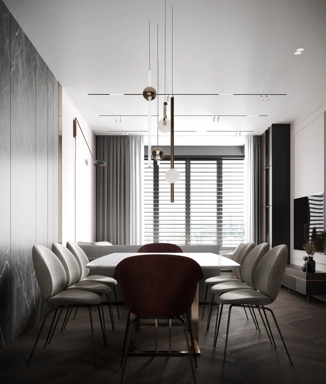 裝修案例現(xiàn)代風(fēng)格室內(nèi)裝修效果圖-餐廳 裝修案例現(xiàn)代風(fēng)格室內(nèi)裝修效果圖-餐廳