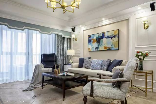 佛山市碧桂園&middot;鳳凰灣美式風(fēng)格三居室裝修案例