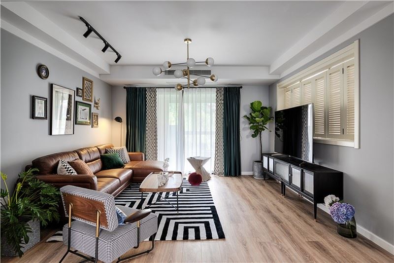 惠州市雅居樂白鷺湖一期北歐風(fēng)格三居室裝修案例