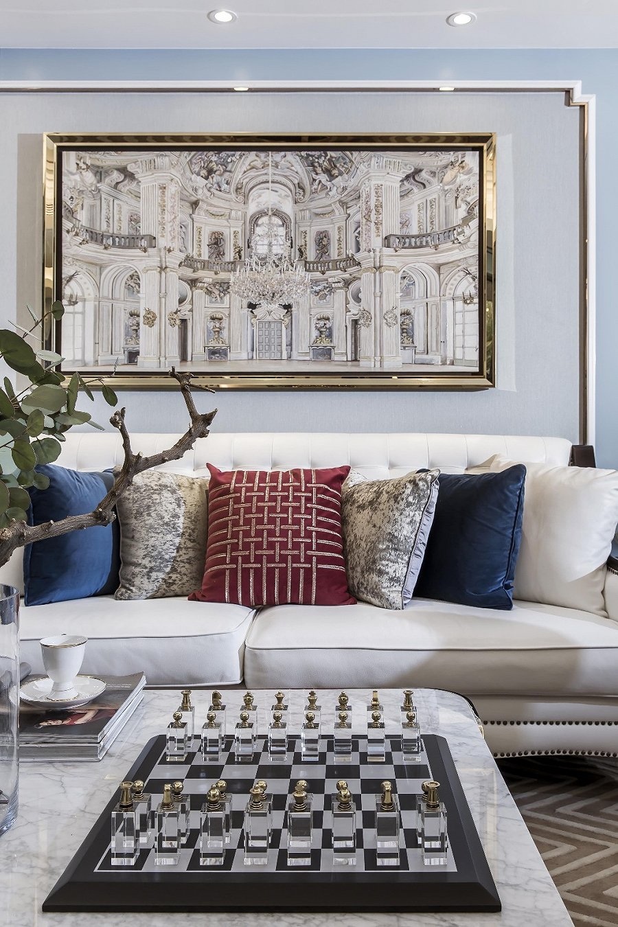 歐式復(fù)古風(fēng)格別墅室內(nèi)設(shè)計家裝案例-客廳沙發(fā) 歐式復(fù)古風(fēng)格別墅室內(nèi)設(shè)計家裝案例-客廳沙發(fā)