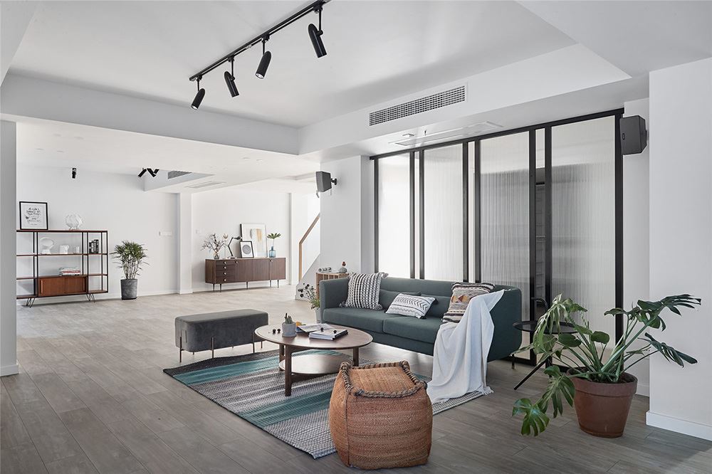 南寧市天昌東盟中央城北歐風(fēng)格別墅裝修案例