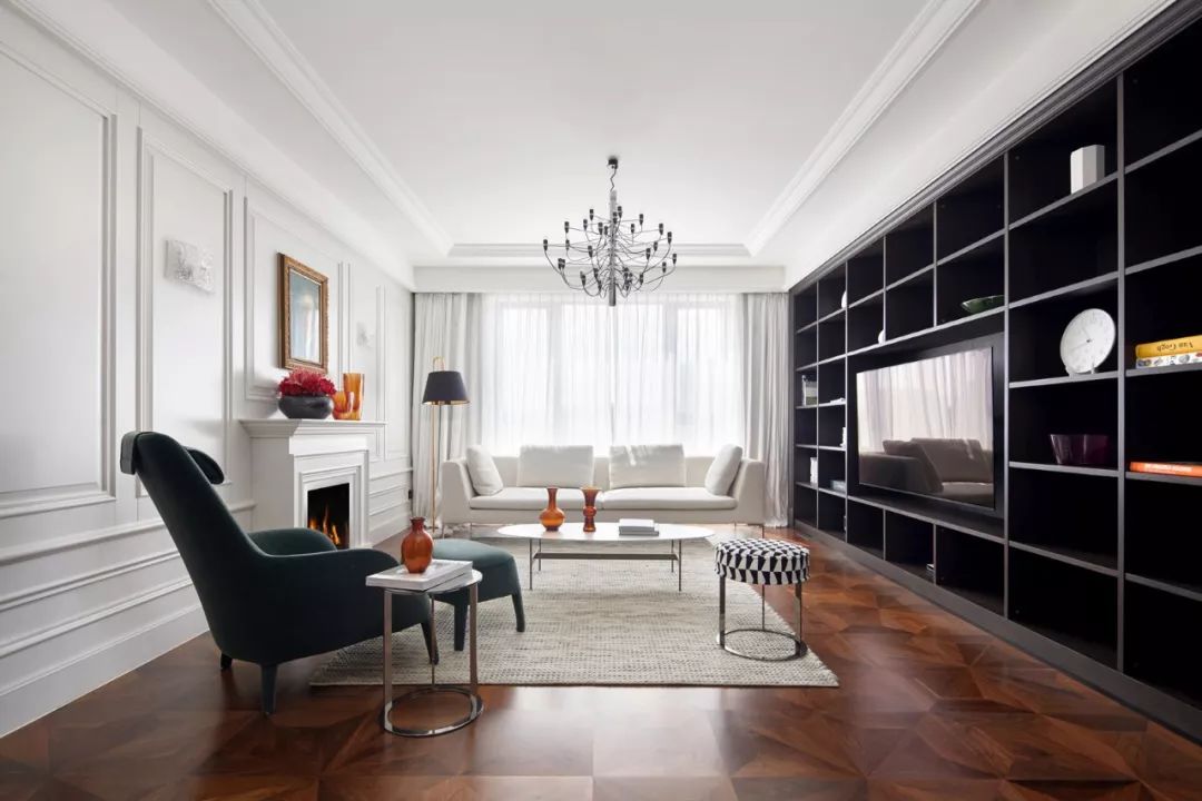 美式現(xiàn)代風格家裝設計室內(nèi)裝修效果圖-客廳 美式現(xiàn)代風格家裝設計室內(nèi)裝修效果圖-客廳