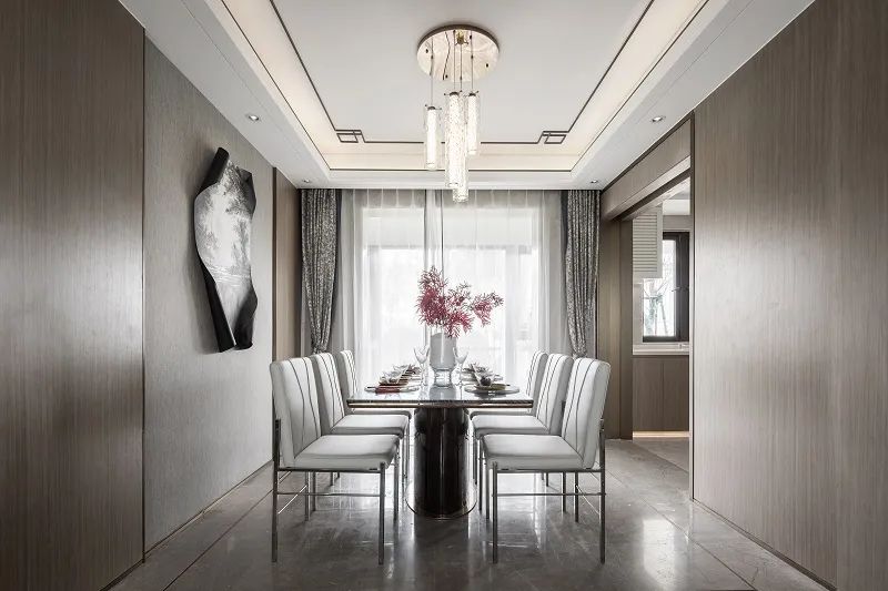 新中式風(fēng)格室內(nèi)設(shè)計(jì)家裝案例-餐廳 新中式風(fēng)格室內(nèi)設(shè)計(jì)家裝案例-餐廳
