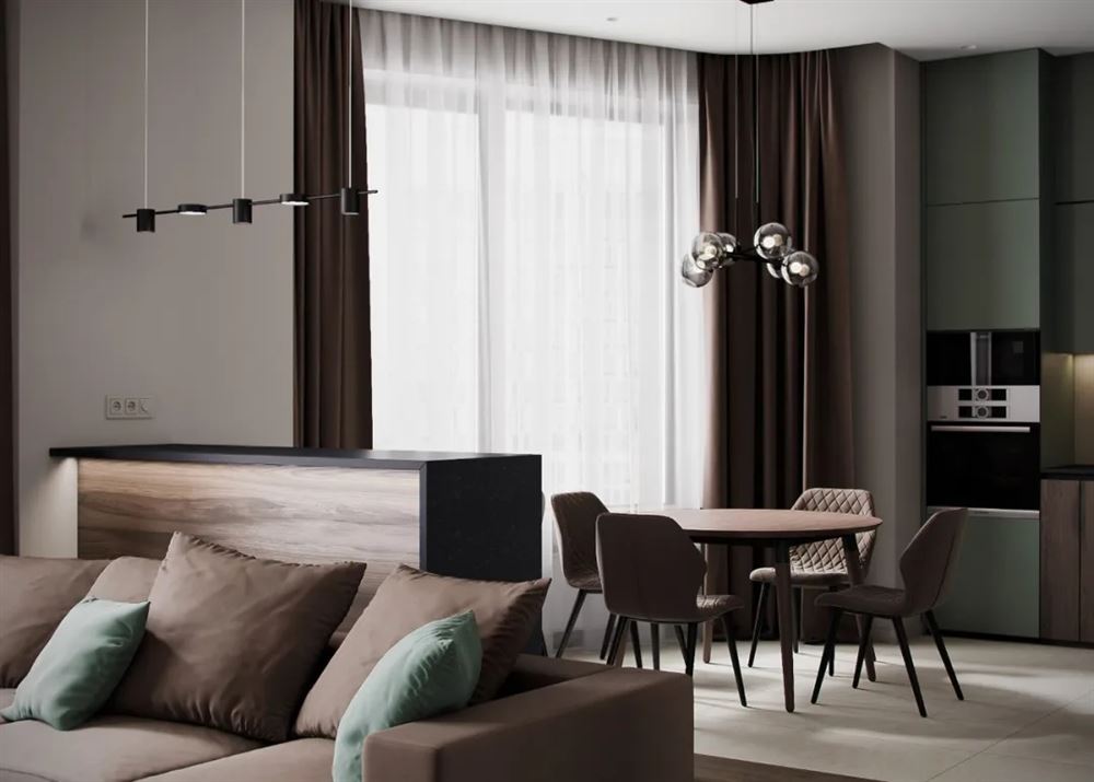 江門(mén)市名門(mén)壹號(hào)現(xiàn)代簡(jiǎn)約風(fēng)格三居室裝修案例