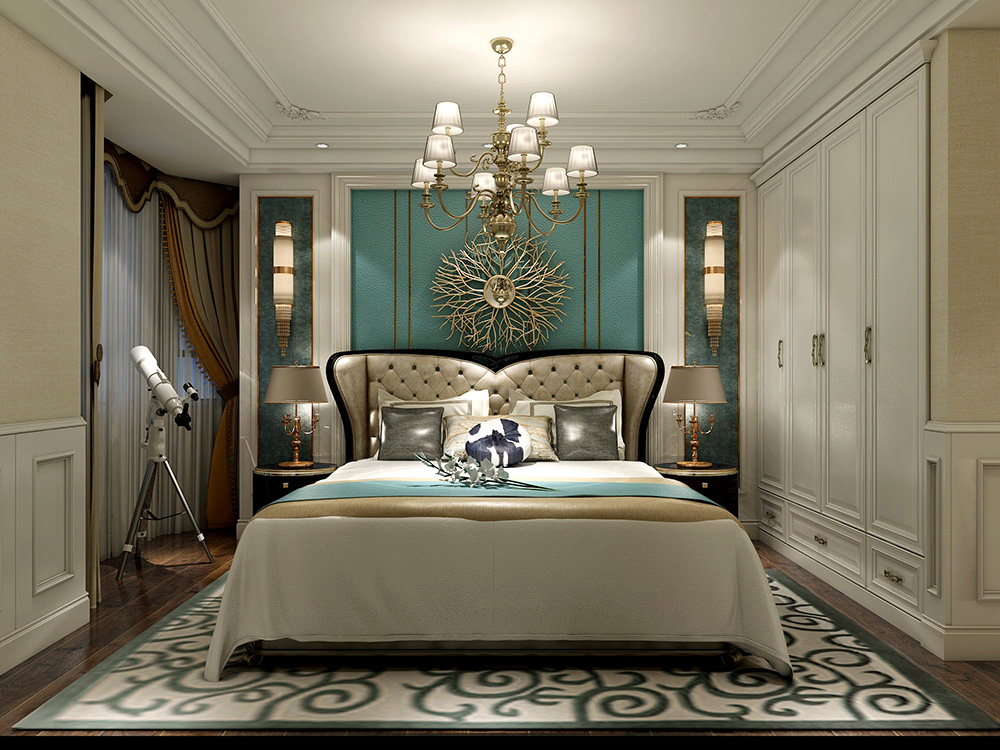 裝修公司歐式風格室內(nèi)裝修效果圖-主臥 裝修公司歐式風格室內(nèi)裝修效果圖-主臥