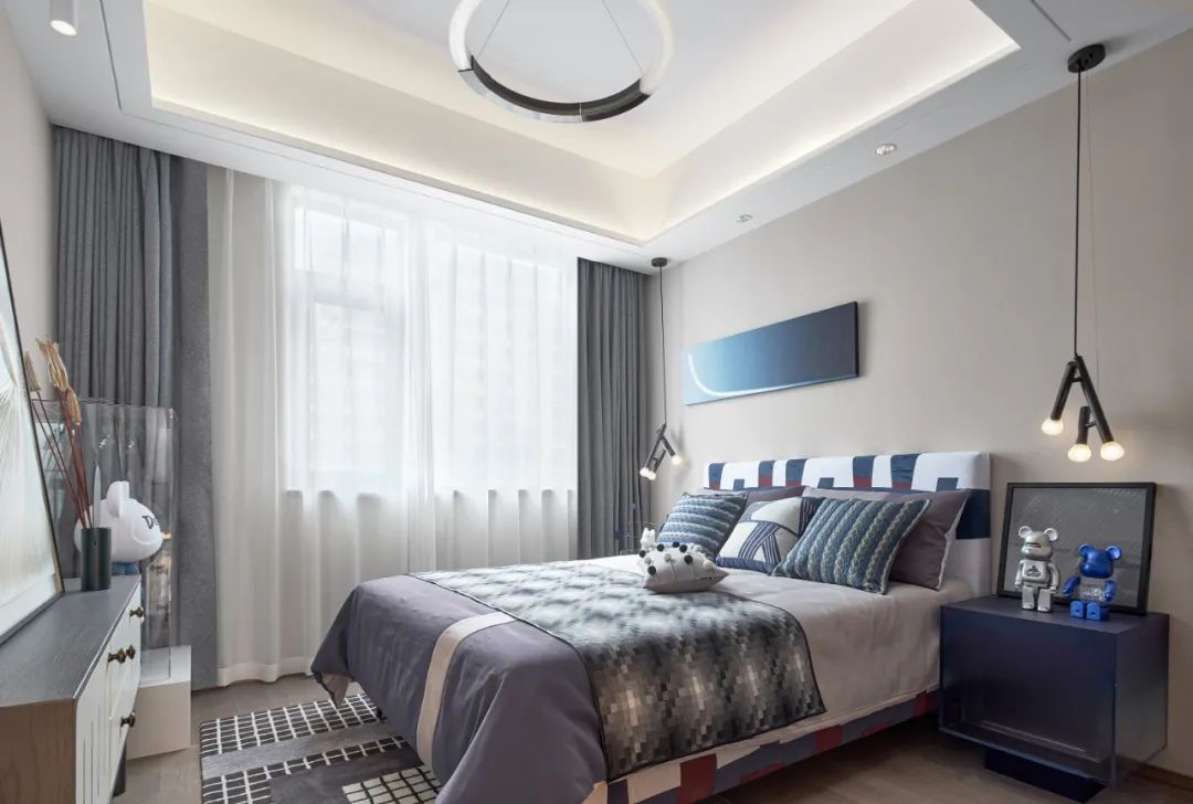 新中式風格室內(nèi)設(shè)計家裝案例-客臥 新中式風格室內(nèi)設(shè)計家裝案例-客臥