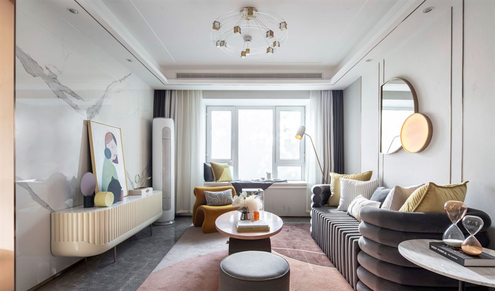 佛山市金茂碧桂園正榮府現(xiàn)代簡約風(fēng)格三居室裝修案例