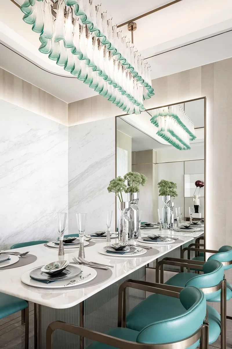 現代摩登風格室內設計家裝案例-餐廳 現代摩登風格室內設計家裝案例-餐廳