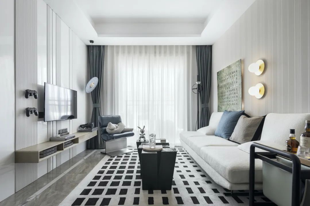 現(xiàn)代簡約風格家裝設(shè)計室內(nèi)裝修效果圖-客廳 現(xiàn)代簡約風格家裝設(shè)計室內(nèi)裝修效果圖-客廳