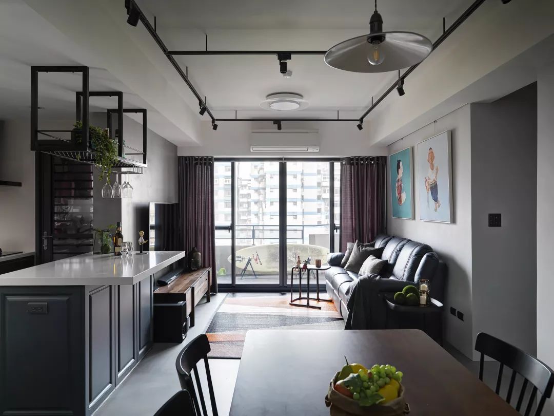 現(xiàn)代工業(yè)風(fēng)風(fēng)格家裝設(shè)計室內(nèi)裝修效果圖-客餐廳 現(xiàn)代工業(yè)風(fēng)風(fēng)格家裝設(shè)計室內(nèi)裝修效果圖-客餐廳