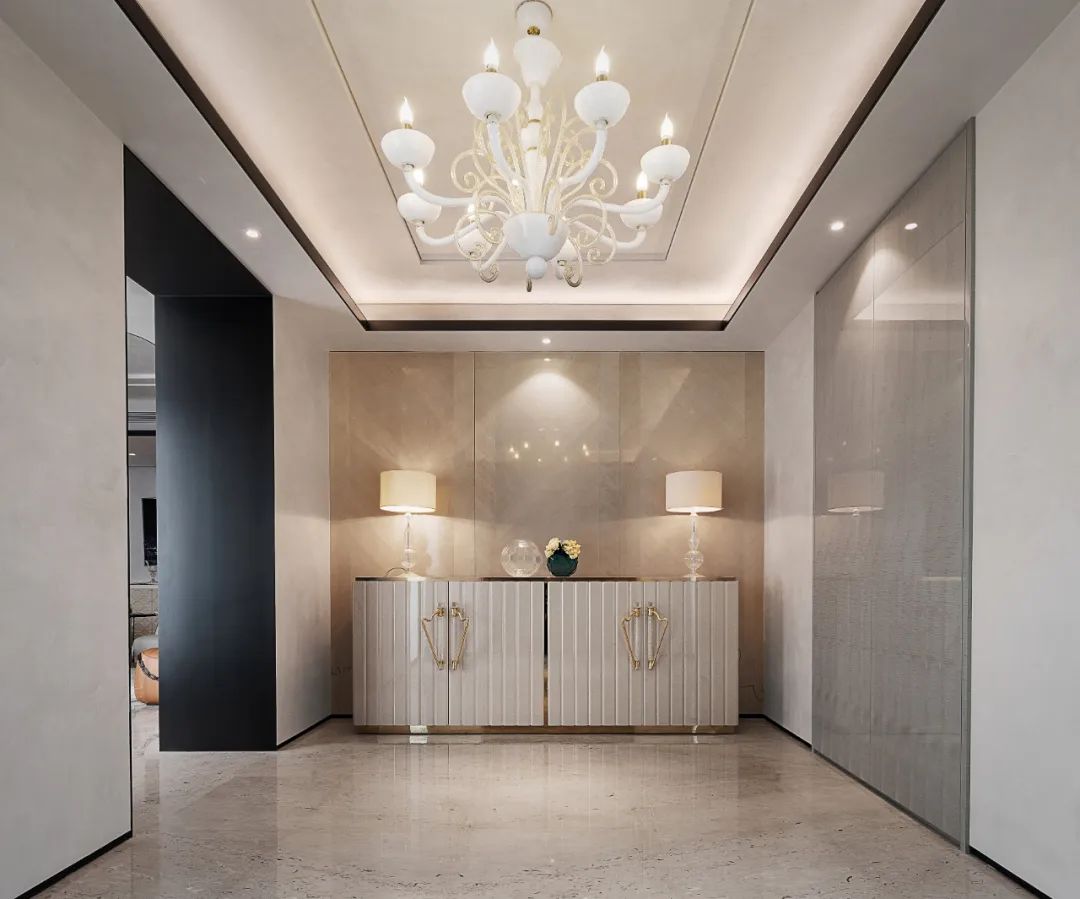 簡歐風(fēng)格家裝設(shè)計(jì)別墅裝修效果圖-玄關(guān) 簡歐風(fēng)格家裝設(shè)計(jì)別墅裝修效果圖-玄關(guān)