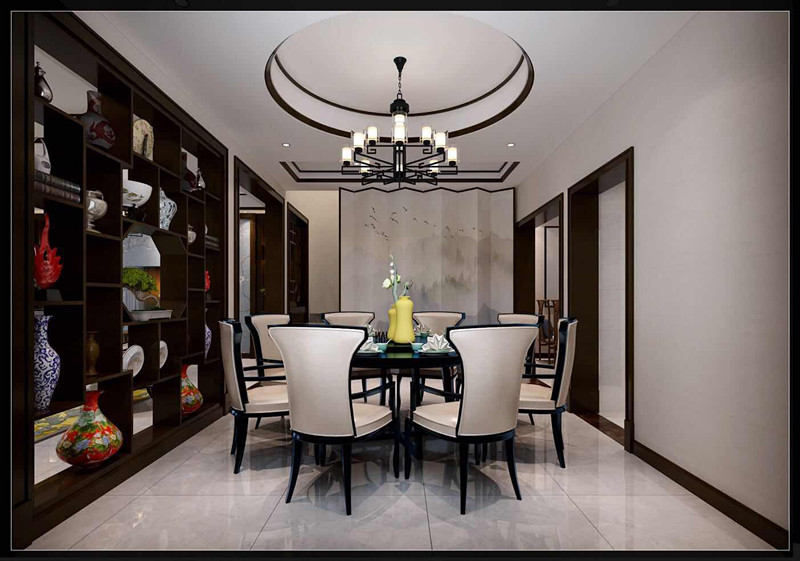 合肥市徽創(chuàng)金悅&middot;江南郡新中式風(fēng)格別墅裝修案例