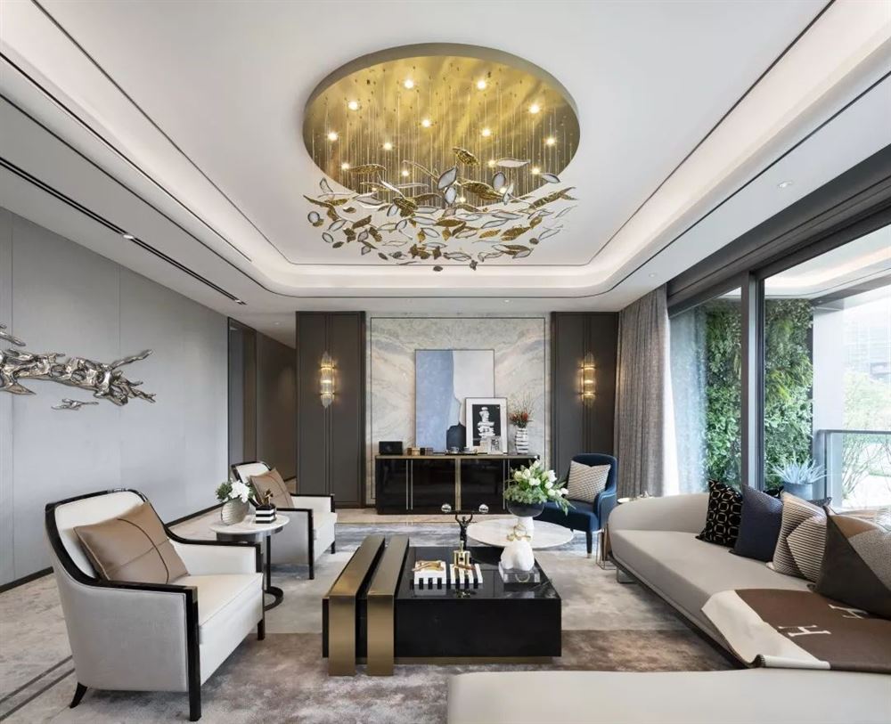 佛山市萬科金域時(shí)光(商業(yè))輕奢風(fēng)格別墅裝修案例