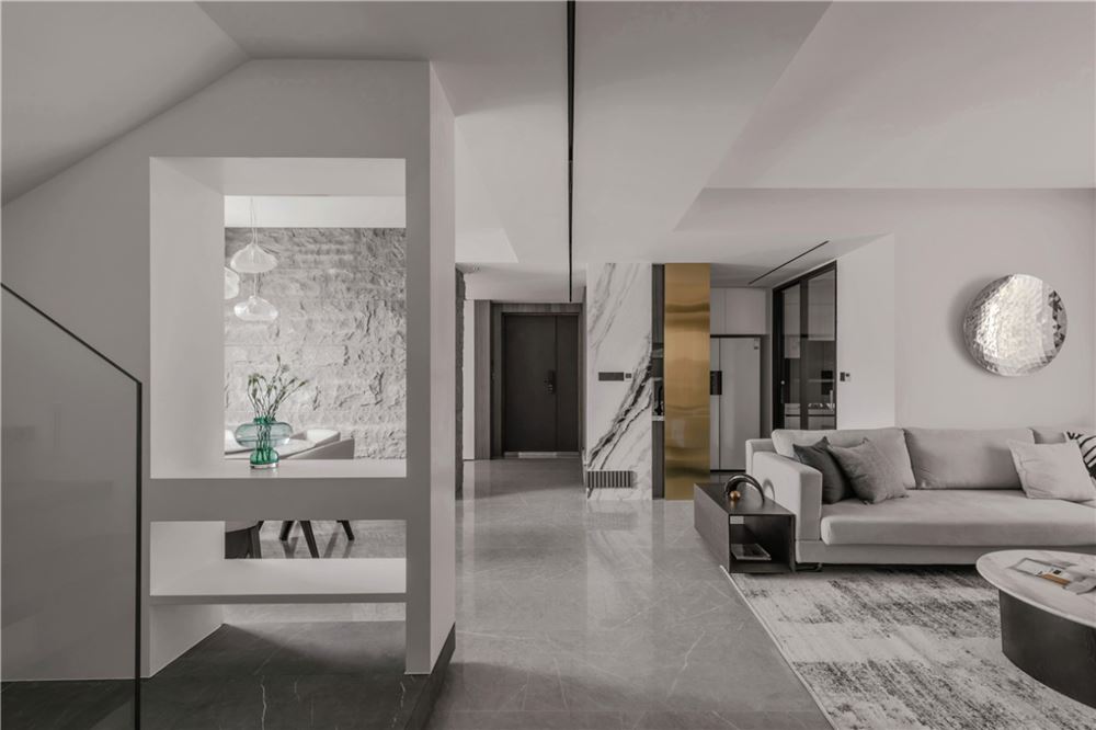 湛江市大運家園輕奢風格別墅裝修案例