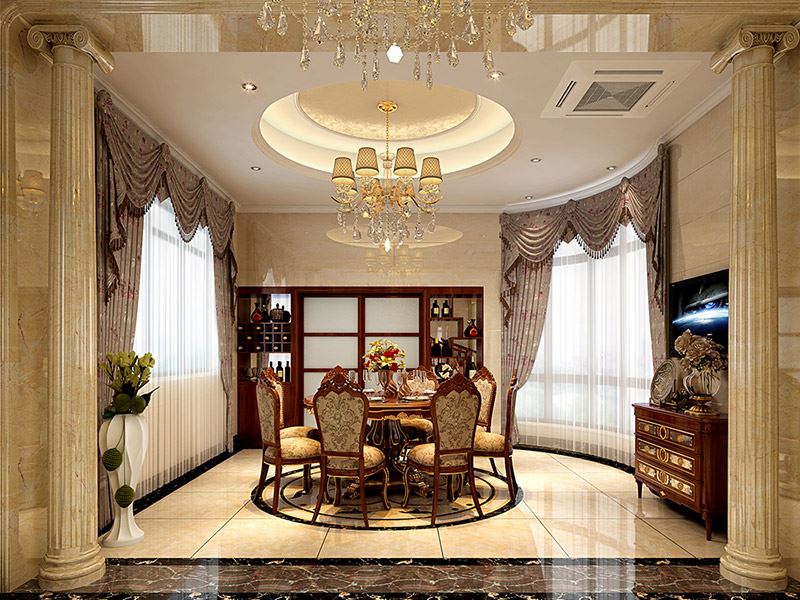 佛山市高明鈞明城歐式風(fēng)格別墅裝修案例
