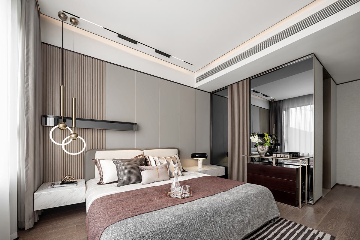 日式侘寂風(fēng)格室內(nèi)設(shè)計(jì)家裝案例-臥室 日式侘寂風(fēng)格室內(nèi)設(shè)計(jì)家裝案例-臥室