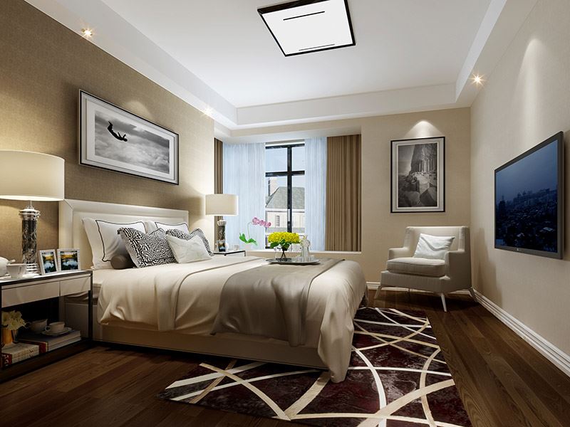 河源市霸王花&middot;麗江花園現(xiàn)代簡約風格三居室裝修案例