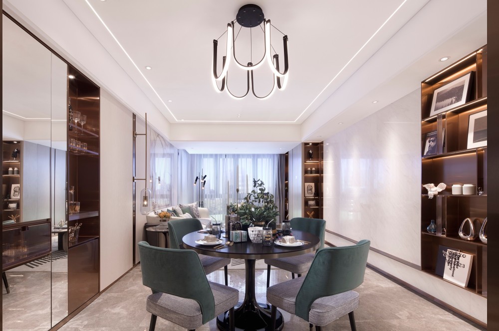 現(xiàn)代前衛(wèi)風(fēng)格室內(nèi)設(shè)計(jì)家裝案例-餐廳 現(xiàn)代前衛(wèi)風(fēng)格室內(nèi)設(shè)計(jì)家裝案例-餐廳