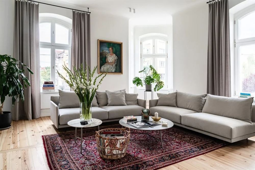 廣州市華遠云和墅北歐風格三居室裝修案例