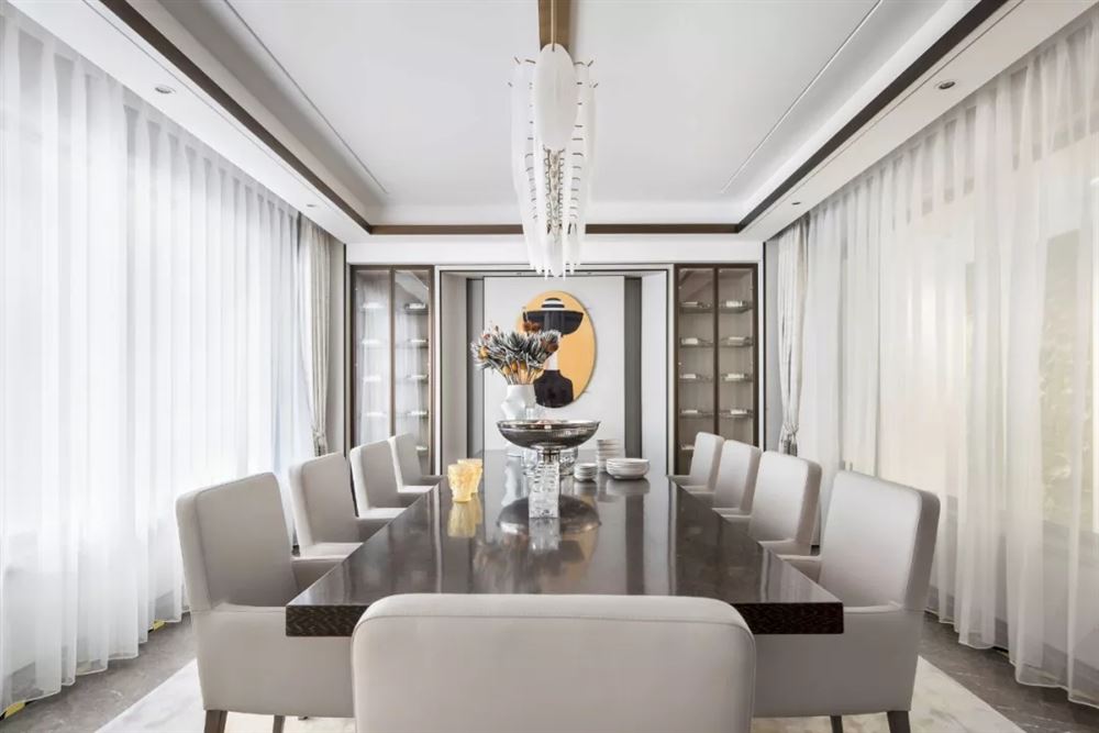 佛山市高明鈞明城輕奢風(fēng)格別墅裝修案例