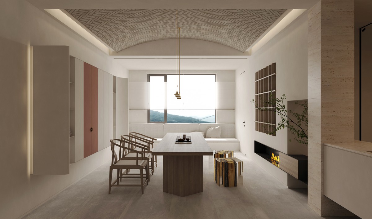 日式極簡(jiǎn)風(fēng)格室內(nèi)設(shè)計(jì)家裝案例-客廳 日式極簡(jiǎn)風(fēng)格室內(nèi)設(shè)計(jì)家裝案例-客廳