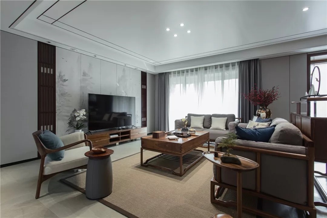 新中式室內(nèi)裝修-客廳 新中式室內(nèi)裝修-客廳