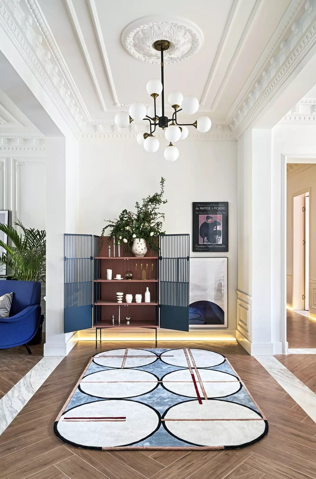 法式風格家裝設計室內(nèi)裝修效果圖-玄關 法式風格家裝設計室內(nèi)裝修效果圖-玄關