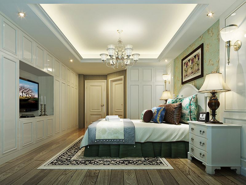 河源市東江首府現(xiàn)代簡約風(fēng)格三居室裝修案例