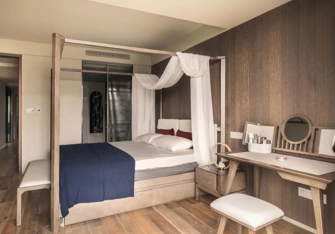 現(xiàn)代北歐風格室內家裝案例效果圖-主臥