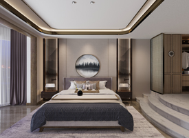 佛山市美的鷺湖森林度假區(qū)現(xiàn)代簡(jiǎn)約風(fēng)格別墅裝修案例