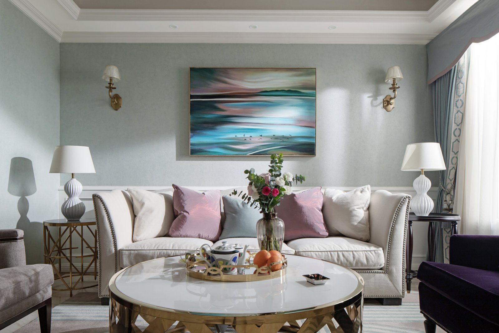 裝修案例輕奢風(fēng)格室內(nèi)裝修效果圖-客廳 裝修案例輕奢風(fēng)格室內(nèi)裝修效果圖-客廳