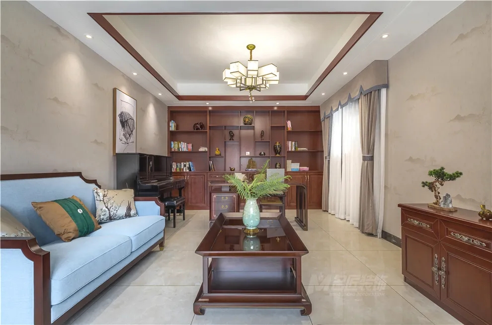 別墅大宅裝修設(shè)計-書房 別墅大宅裝修設(shè)計-書房