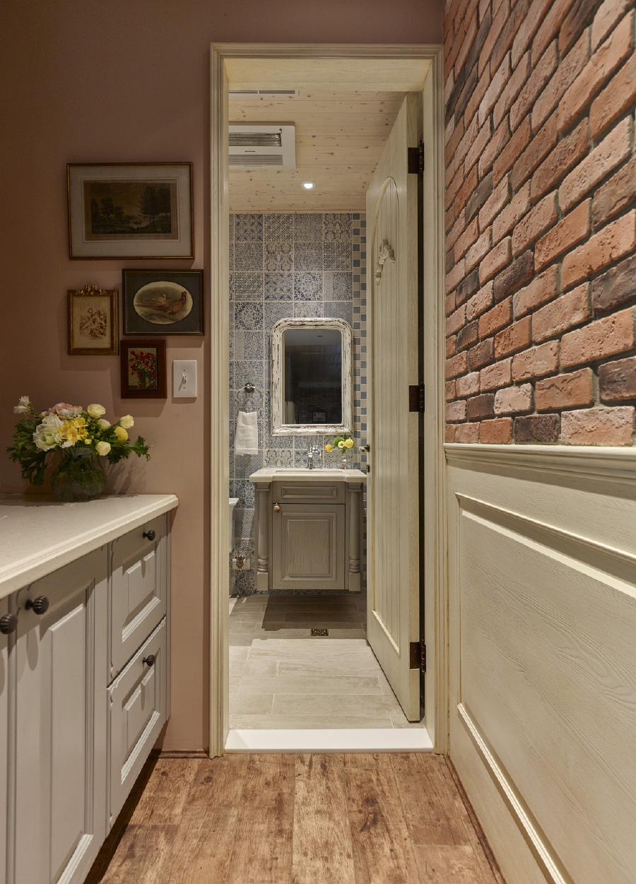 南航碧花園別墅360平米田園風(fēng)格裝修案例-洗手間 南航碧花園別墅360平米田園風(fēng)格裝修案例-洗手間