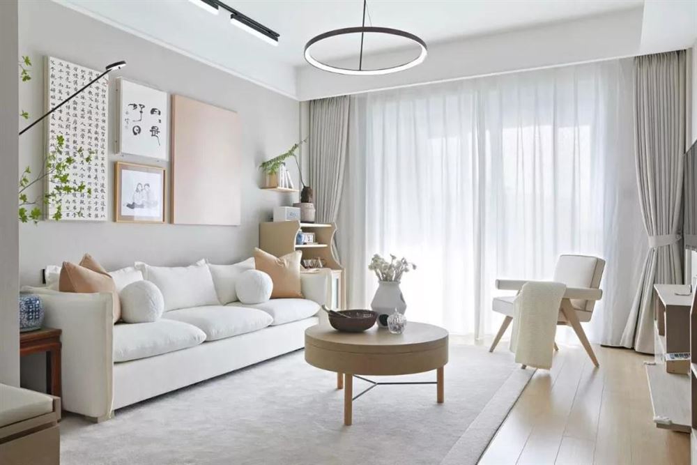 佛山市時代南灣現(xiàn)代簡約風(fēng)格三居室裝修案例