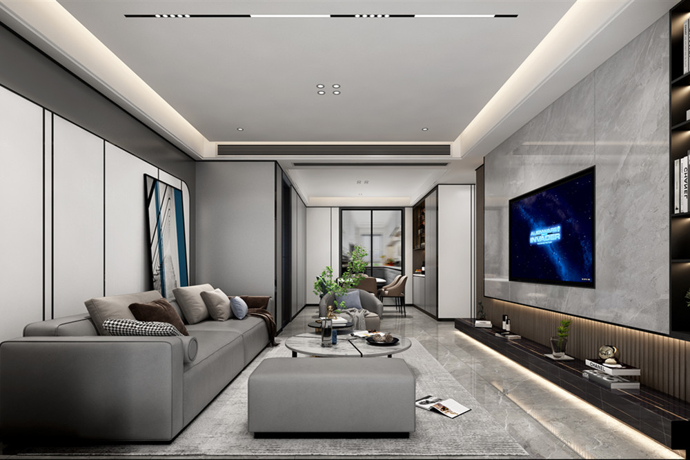 汕頭市林語(yǔ)苑輕奢風(fēng)格五居室裝修案例