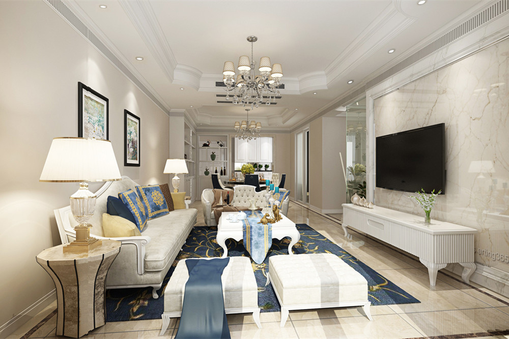 惠州市萬城現(xiàn)代簡約風(fēng)格三居室裝修案例