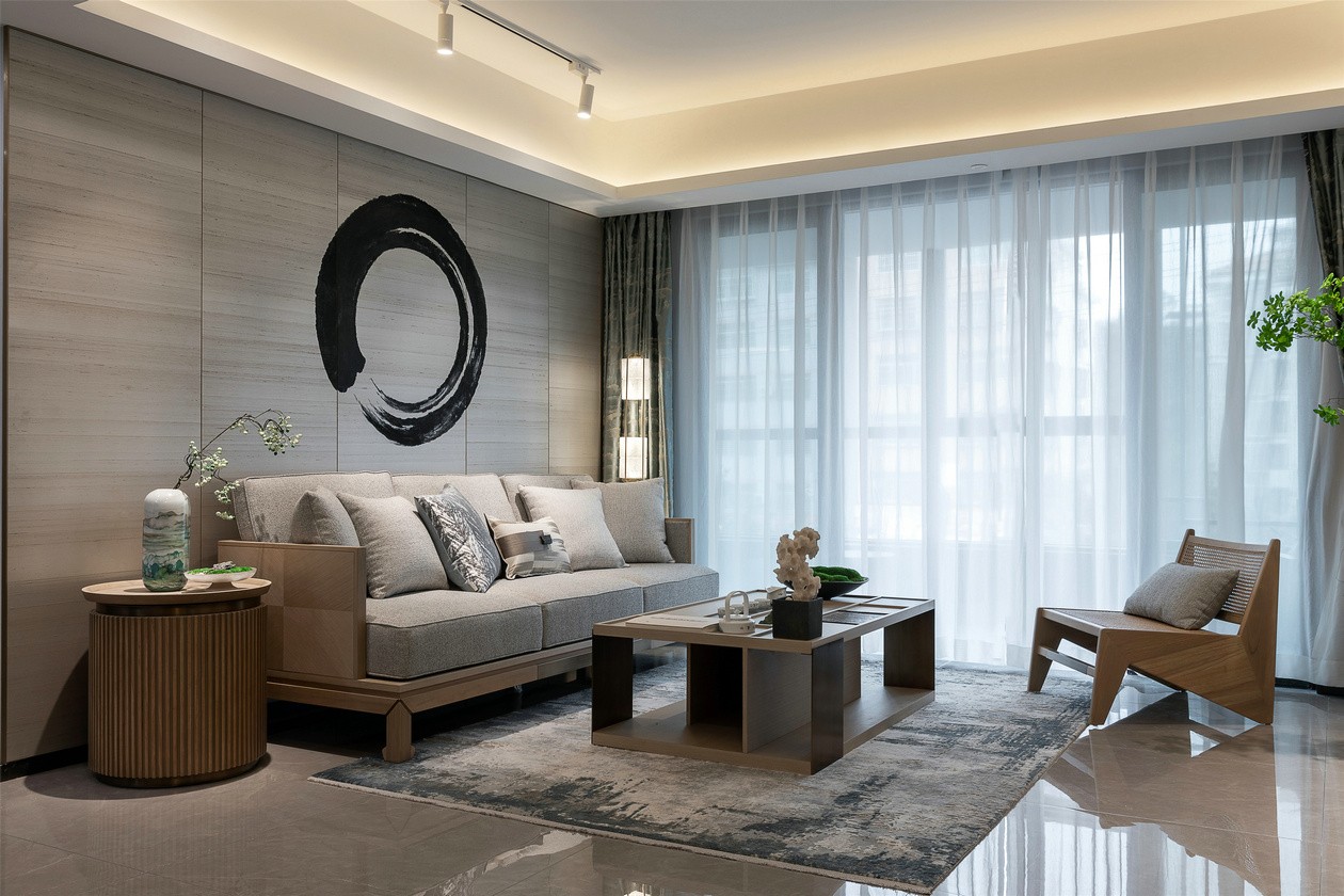 廣州市合景臻頤府現(xiàn)代簡(jiǎn)約風(fēng)格三居室裝修案例