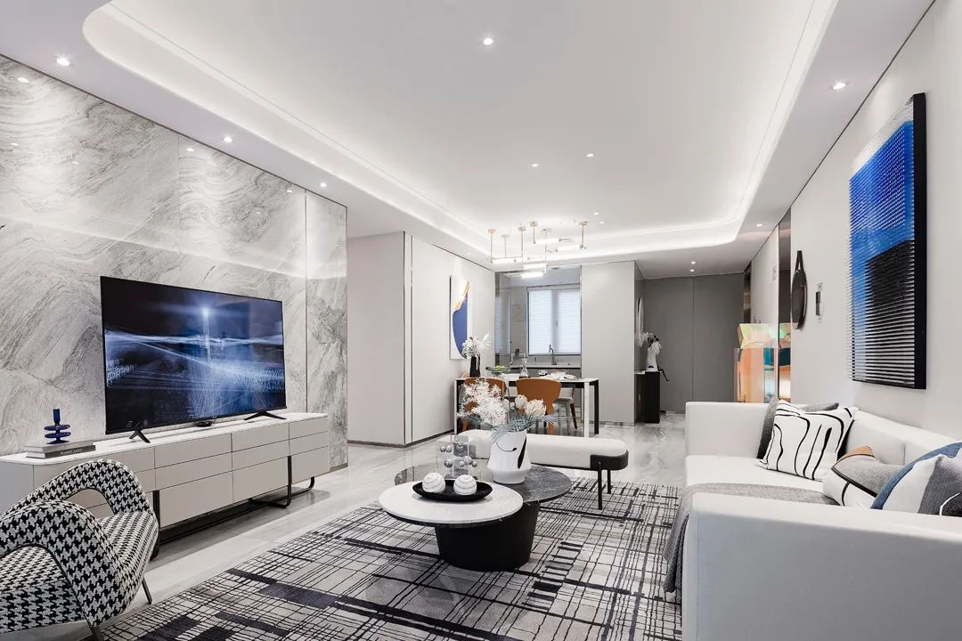 廣州市南航花園現(xiàn)代簡(jiǎn)約風(fēng)格三居室裝修案例