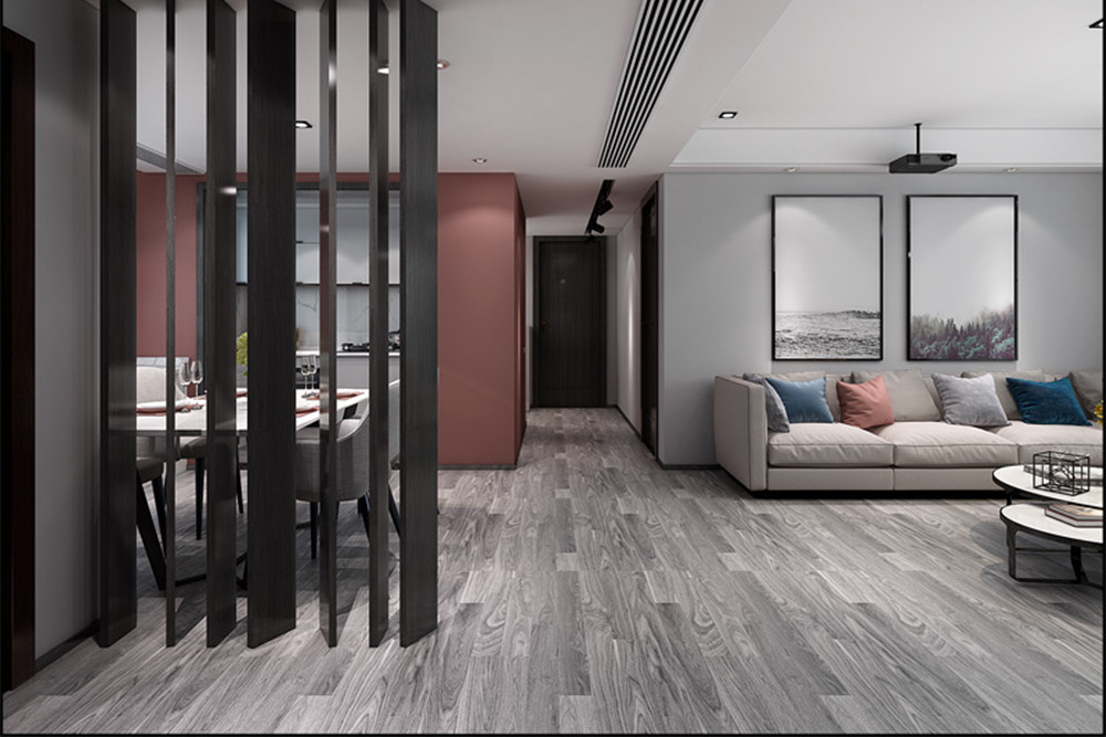 合肥市龍湖怡康&middot;湖城大境現(xiàn)代簡約風格三居室裝修案例