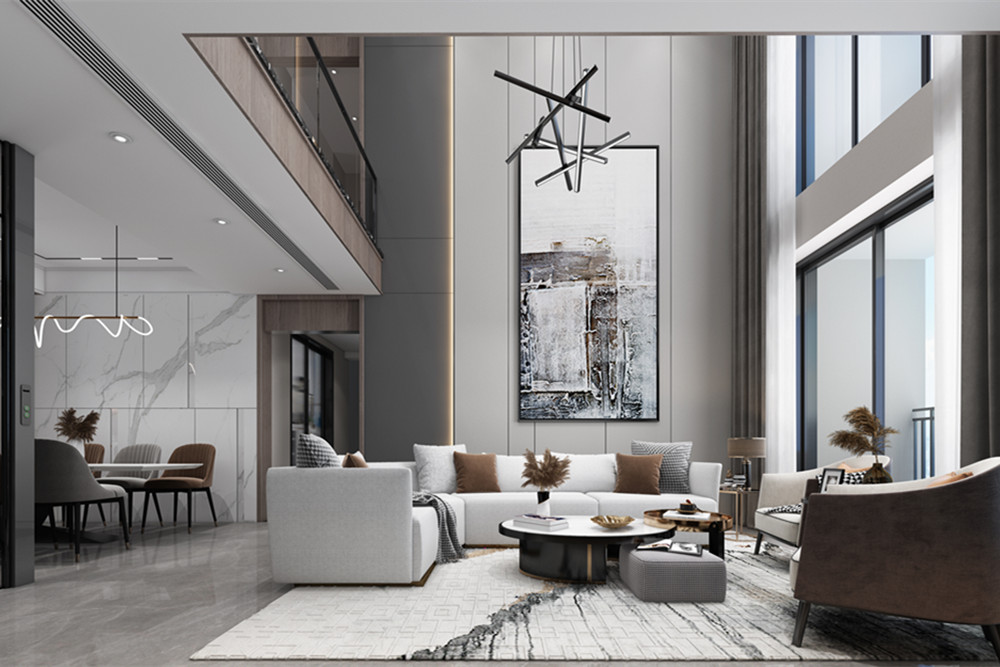 中山市東華居現(xiàn)代簡約風格四居室裝修案例