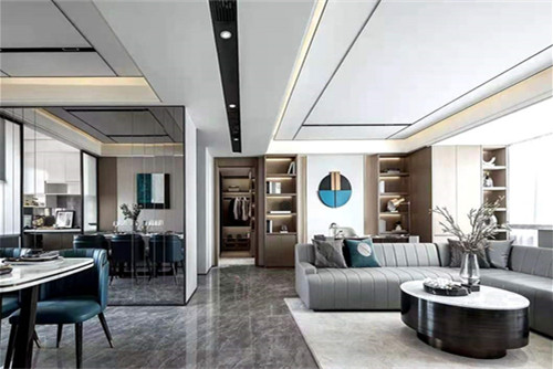 梧州市白云堡花園現(xiàn)代簡約風(fēng)格四居室裝修案例