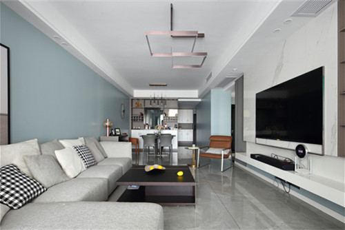 德陽市凱麗景湖現(xiàn)代簡約風格三居室裝修案例