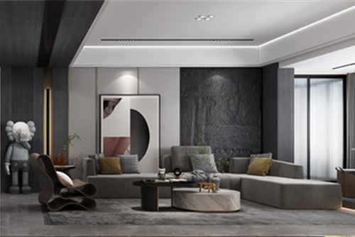 潮州市邦妮花園現(xiàn)代簡(jiǎn)約風(fēng)格三居室裝修案例
